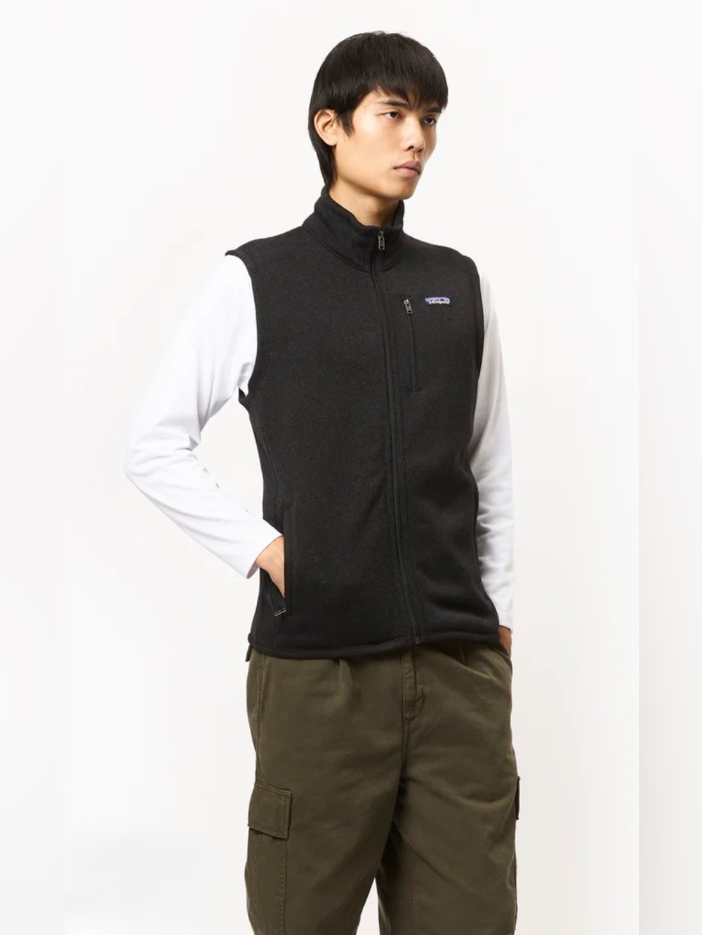 Patagonia Men’s Better Sweater Vest in black